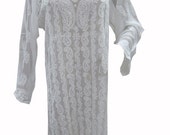 Beautiful Boho Hippie Georgette Tunic For Woman-Long Indian Style Kurti/Tunic