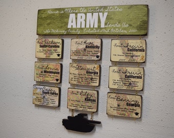 army sign where duty station sends force air military medium stations gift items