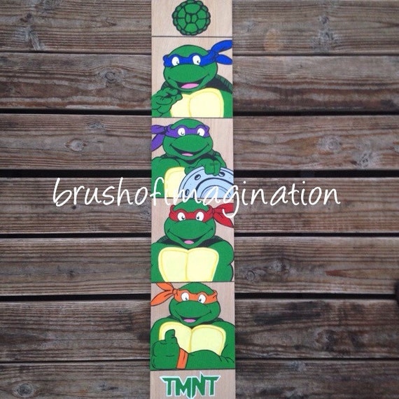 Teenage Mutant Ninja Turtle Growth Chart by BrushofImagination