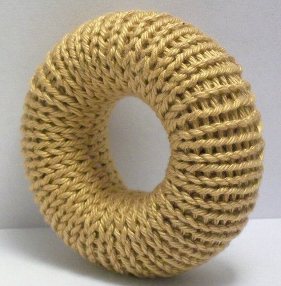 Sock Bun Pattern Hair Bun Maker Knitting Pattern by Toriione