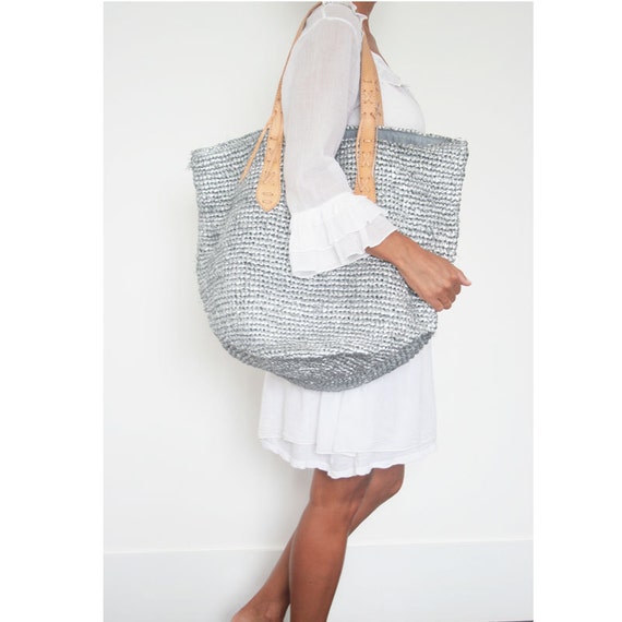 BSTCAR Stroh Tasche Für Mädchen - Süße Kaninchen Mini Umhängetasche Für Strand Und Freizeit