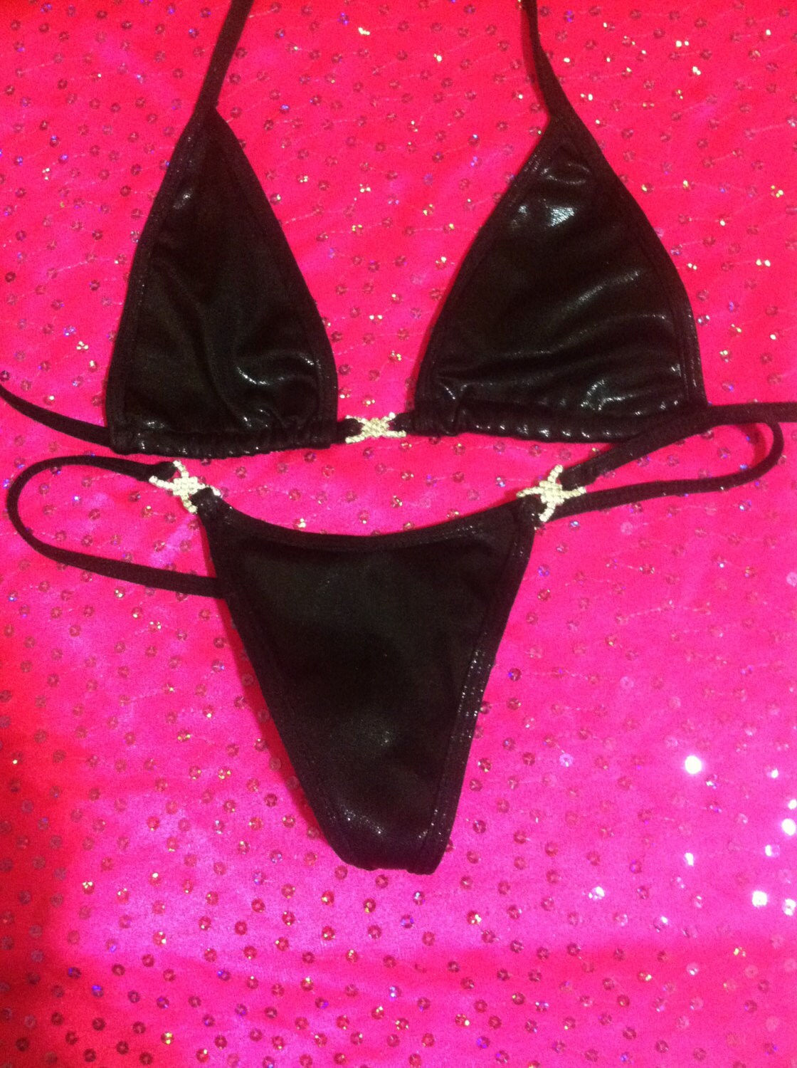 exotic dancewear micro g string bikini stripper outfit