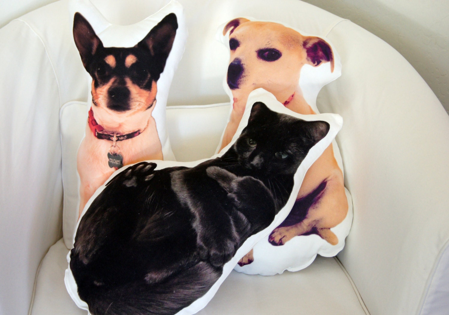 Large Custom Pet Pillow by GoGAGA4Art on Etsy