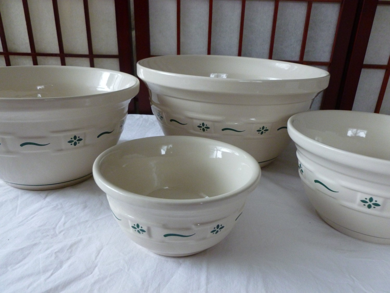 Vintage Longaberger Pottery Woven Traditions by Vintage42Day