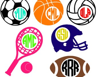 Popular items for sports monograms on Etsy