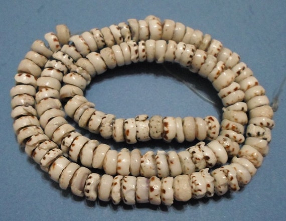 PUKA SHELL beads A tiger mixed 7mm all natural by PukaBeachBeads