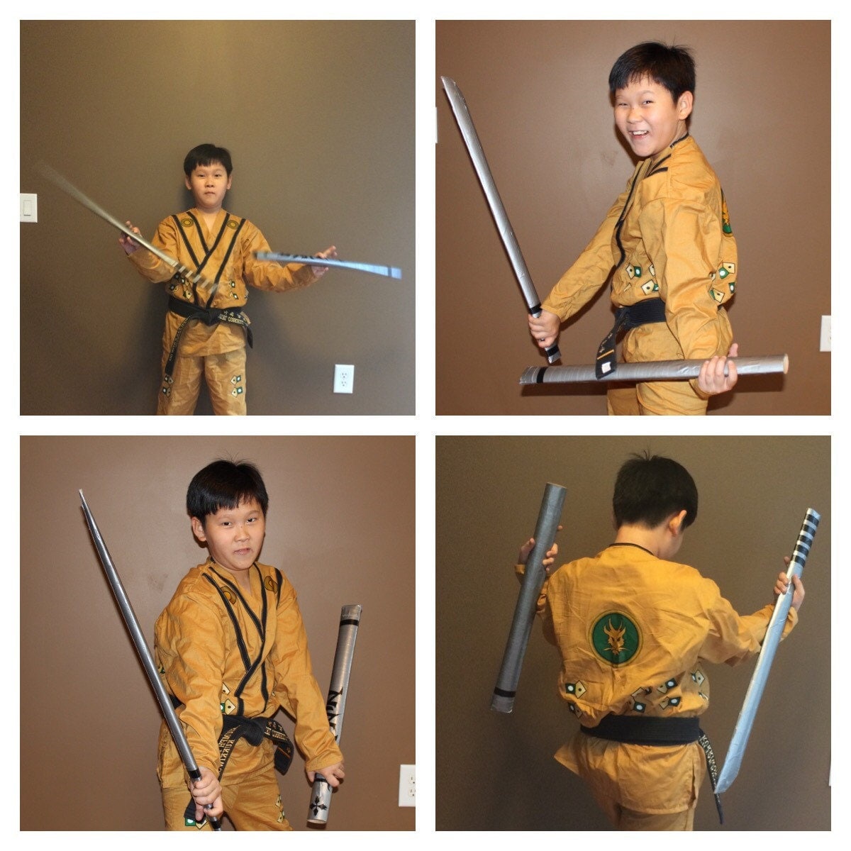 Golden Ninjago costume