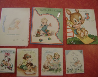 Items similar to Card - Vintage Baby Girl on Etsy