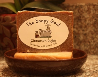 Goat's Milk Soap 3 oz. -- Cinnamon Sugar