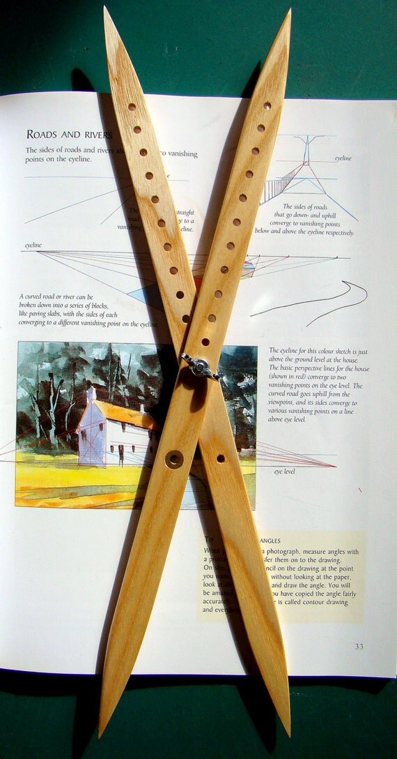 The Proportional Divider Hardwood Ash 12 holes 1 Golden