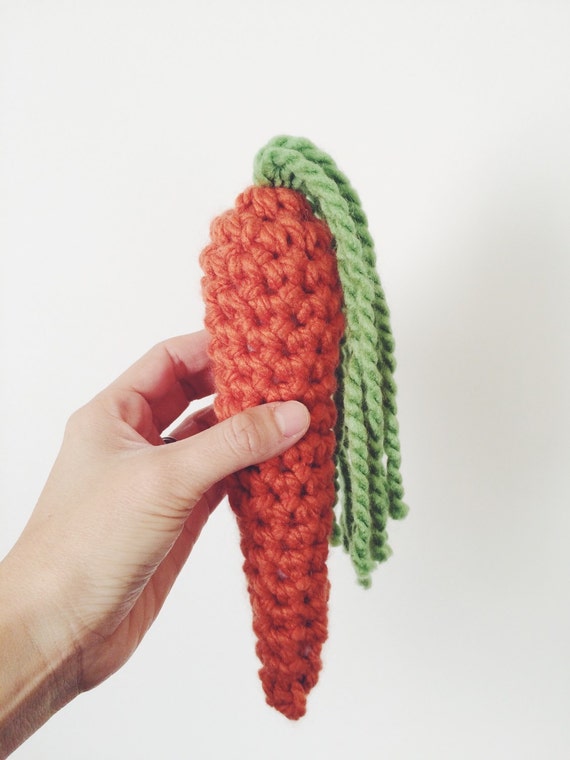 stuffed toy carrot