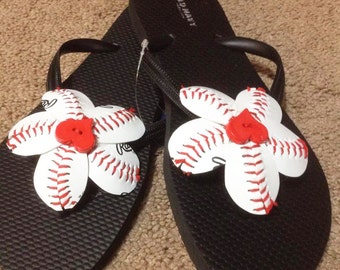 softball flip flops