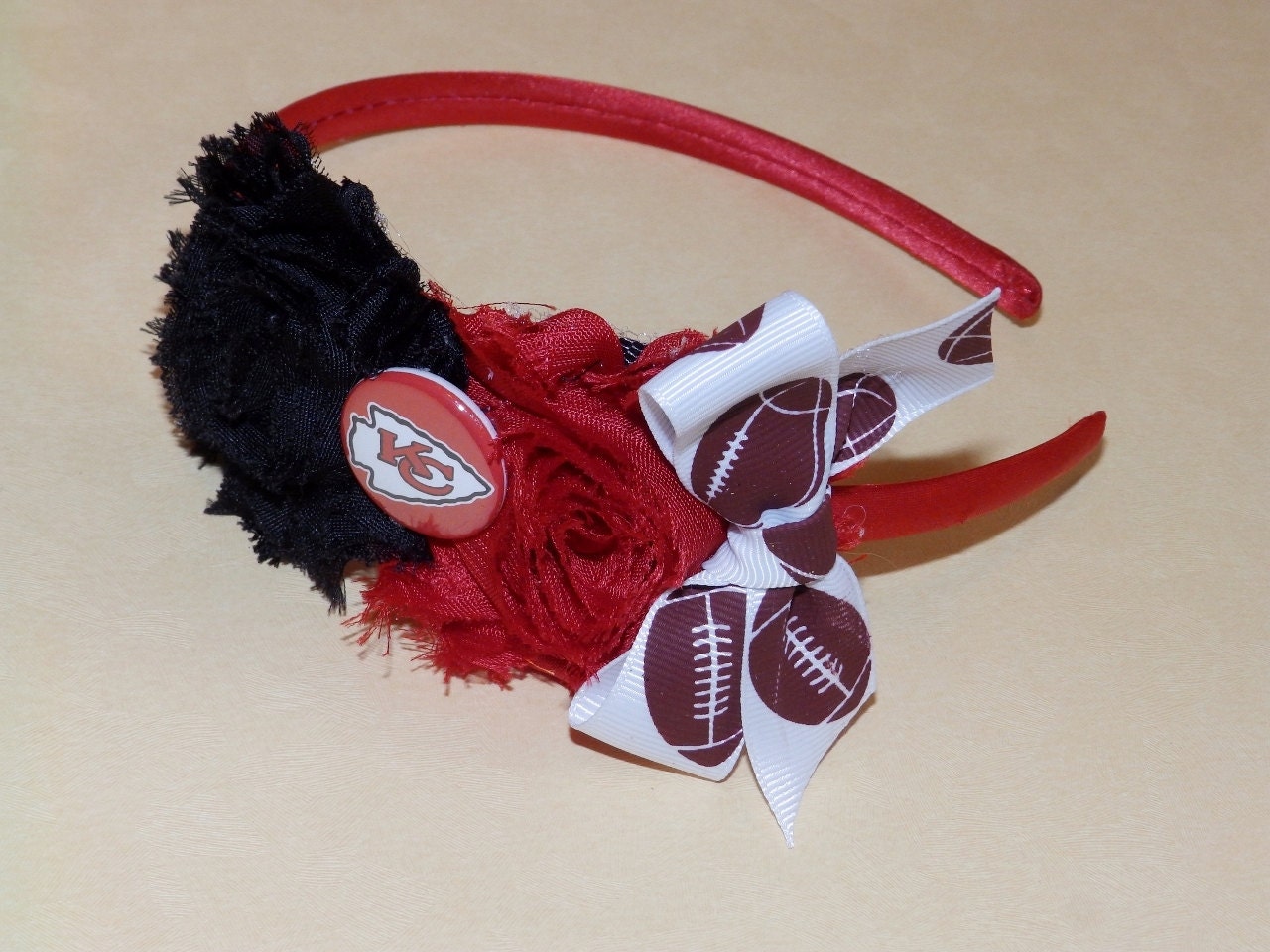NFL Headband football team headbands ANY team by tbtaccessories