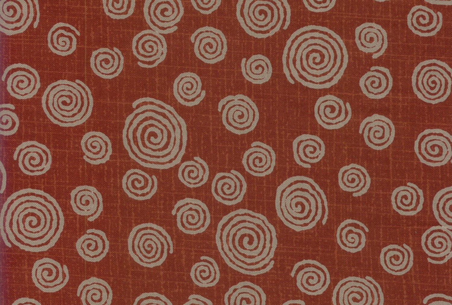 Red Swirl Fabric Japanese Quilting Cotton Fabric by half yard