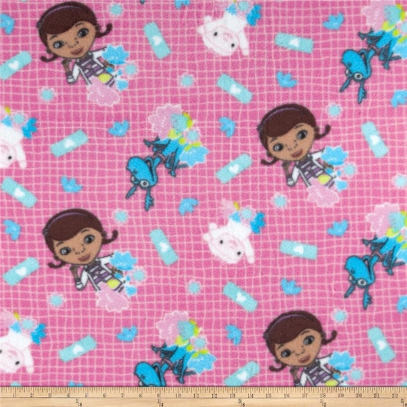 doc mcstuffins plush blanket