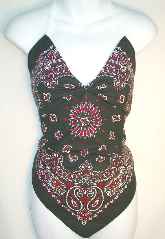 bandana halter tops