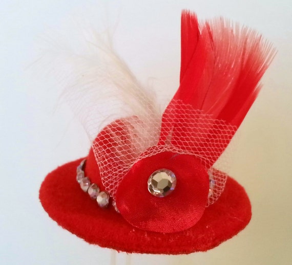 Canine Elegance Dog Hat Dog Fasinator Hat Dog Apparel