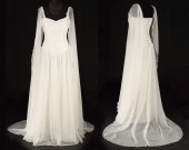 Avalon Dress - Elven Style Bridal/Handfasting Gown