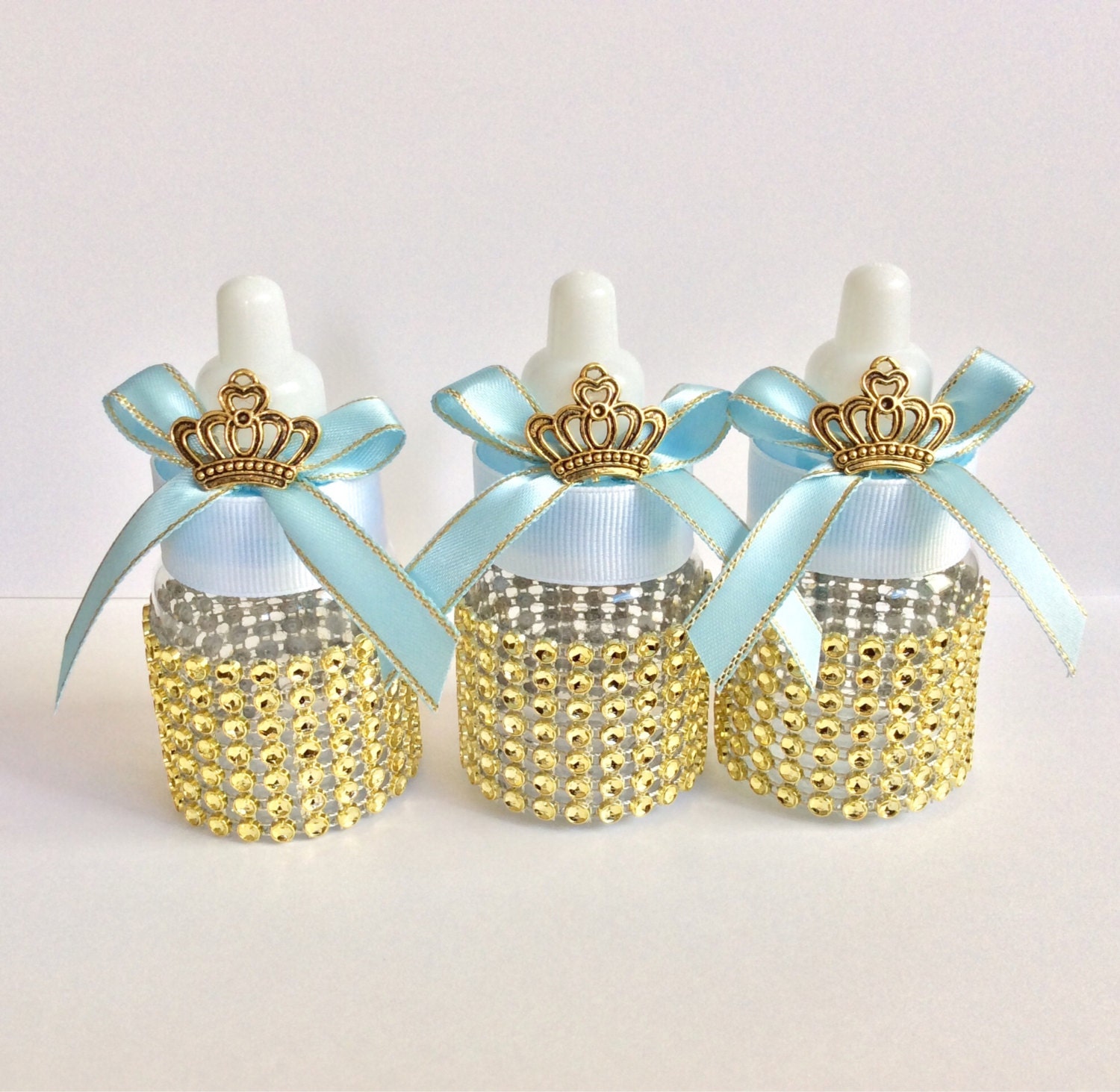 Royal blue Baby shower favors Little prince by