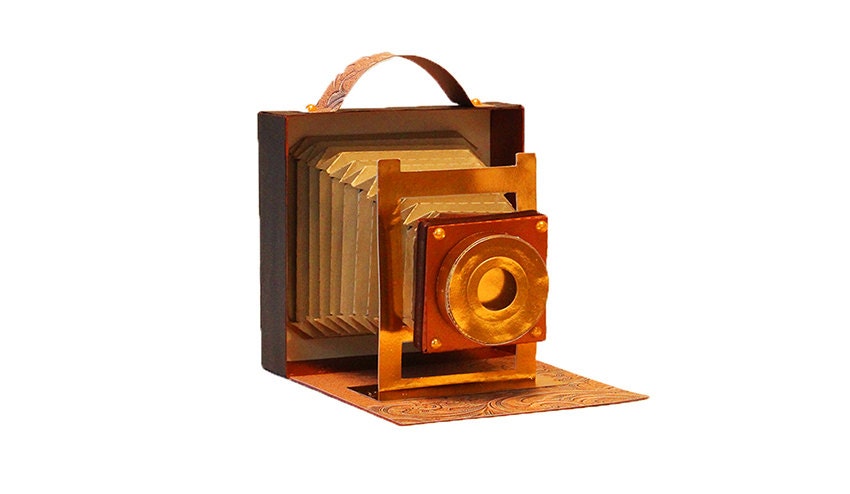 Download 3D SVG Vintage Camera DIGITAL download