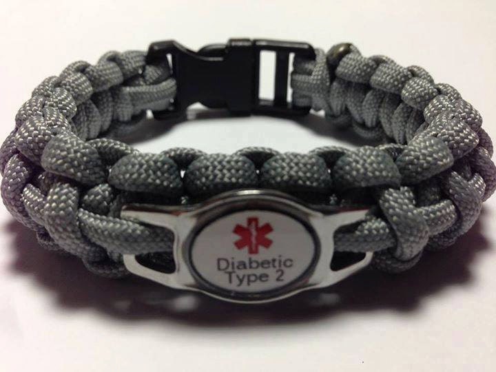 Type 2 Diabetic Medical Alert Bracelets