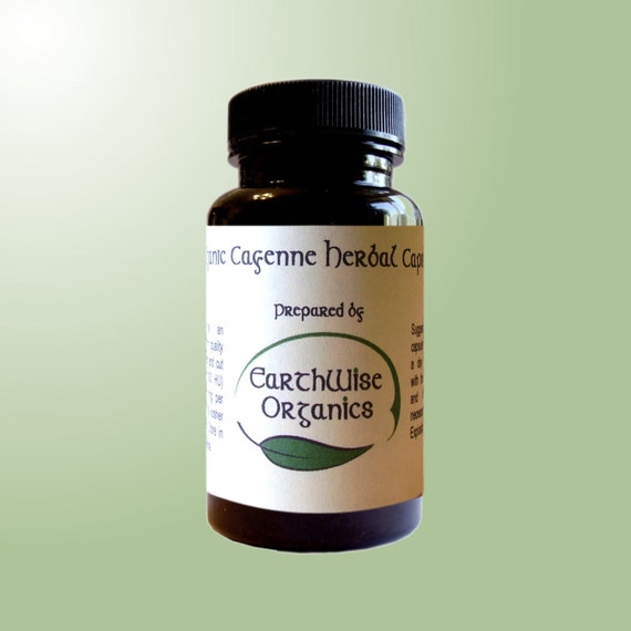 Cayenne Pepper Capsules 350 mg Herbalist by