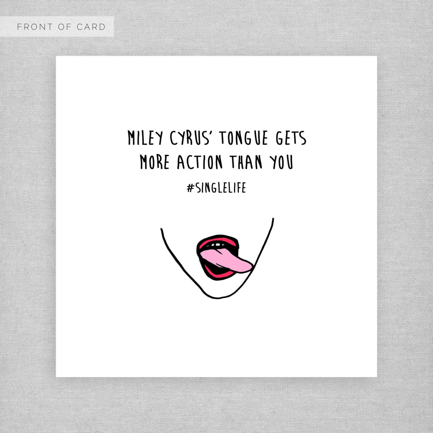 Single on Valentine's Day... Miley Cyrus Funny