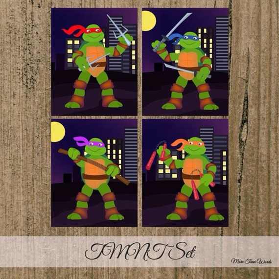Teenage Mutant Ninja Turtles TMNT Nursery by MoreThanWords17