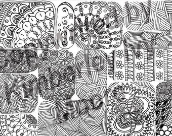 Postcards from a Demented Mind (Three Coloring Pages)