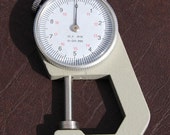 NEW - Leather Thickness Gauge with EZ to read dial