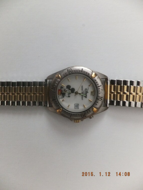 Disney Time Works Mickey Mouse Men's Watch by KittyCCache on Etsy