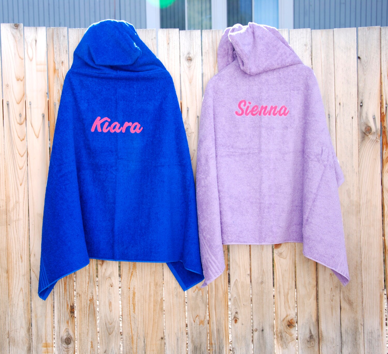 Personalized Hooded bath towel/ Baby hooded towel/ bath