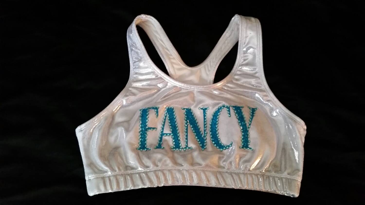 FANCY Metallic Sports Bra