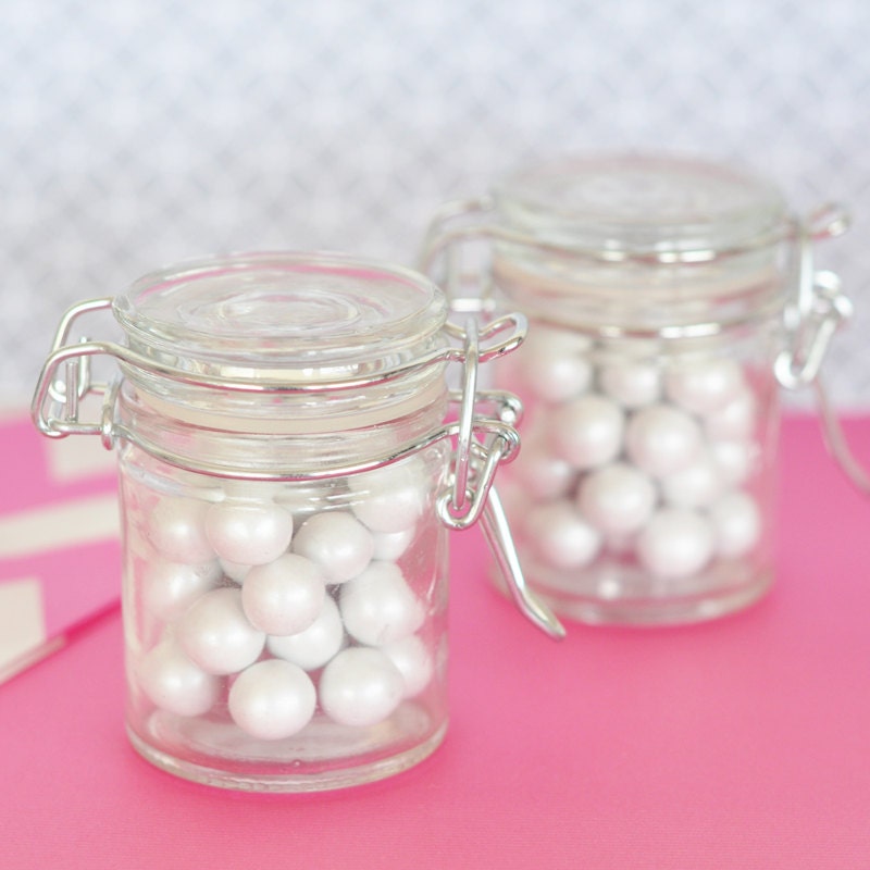 Mini Glass Jars Mini Jar Favors Diy Homemade Favors Of