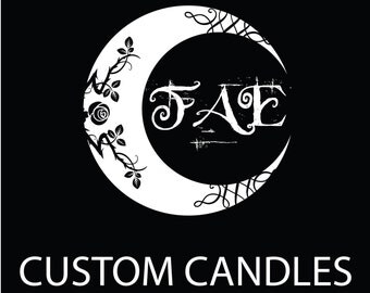 Custom Scented 3x6.5" Pillar Candle ! - Highly Scented Your Choice - Far Arden's FAE Candles Free Shipping