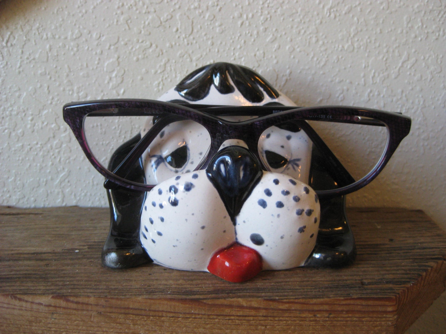 Ceramic-Eyeglass-Holder Eyeglass Holder Ceramic Dog Head Eye Wear by 