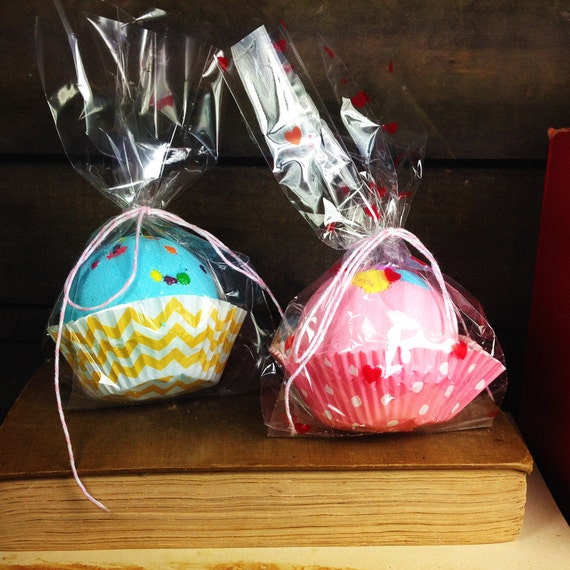 Individually Wrapped Bath Bombs by RubItInSkinCare on Etsy