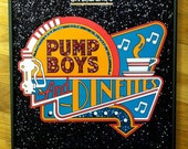 Vintage Pump Boys and Dinettes Glittered Record Album Vinyl Framed LP On Broadway