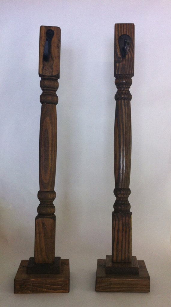 Table Wreath Stand by WoodturningByRay on Etsy