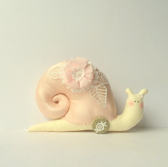 snail plush toy