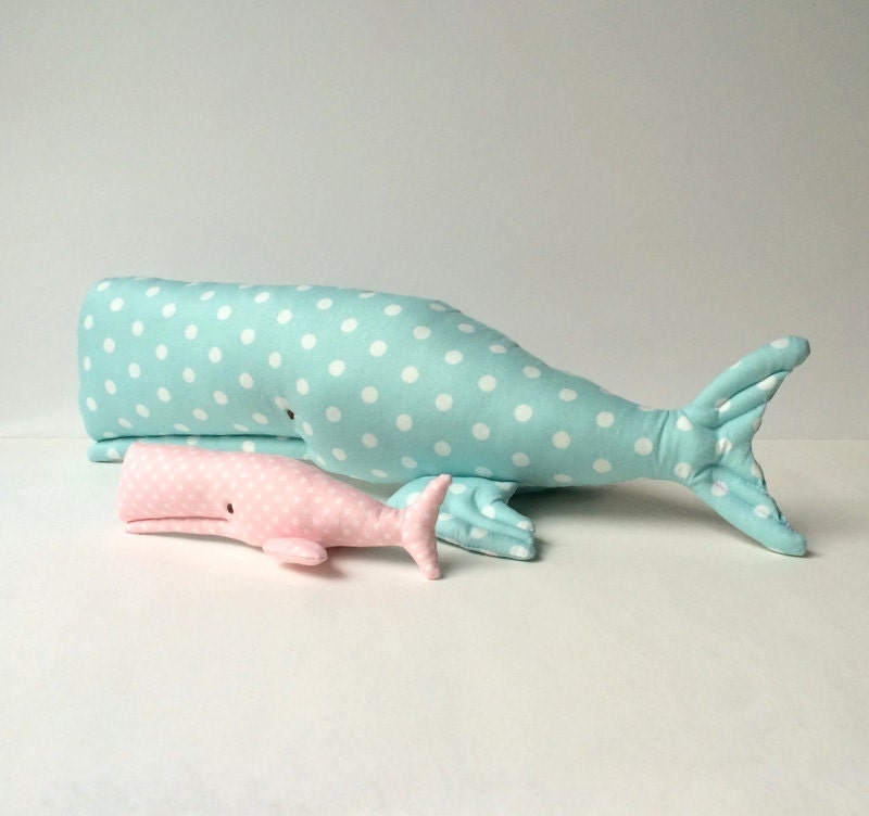 stuffed toy whales