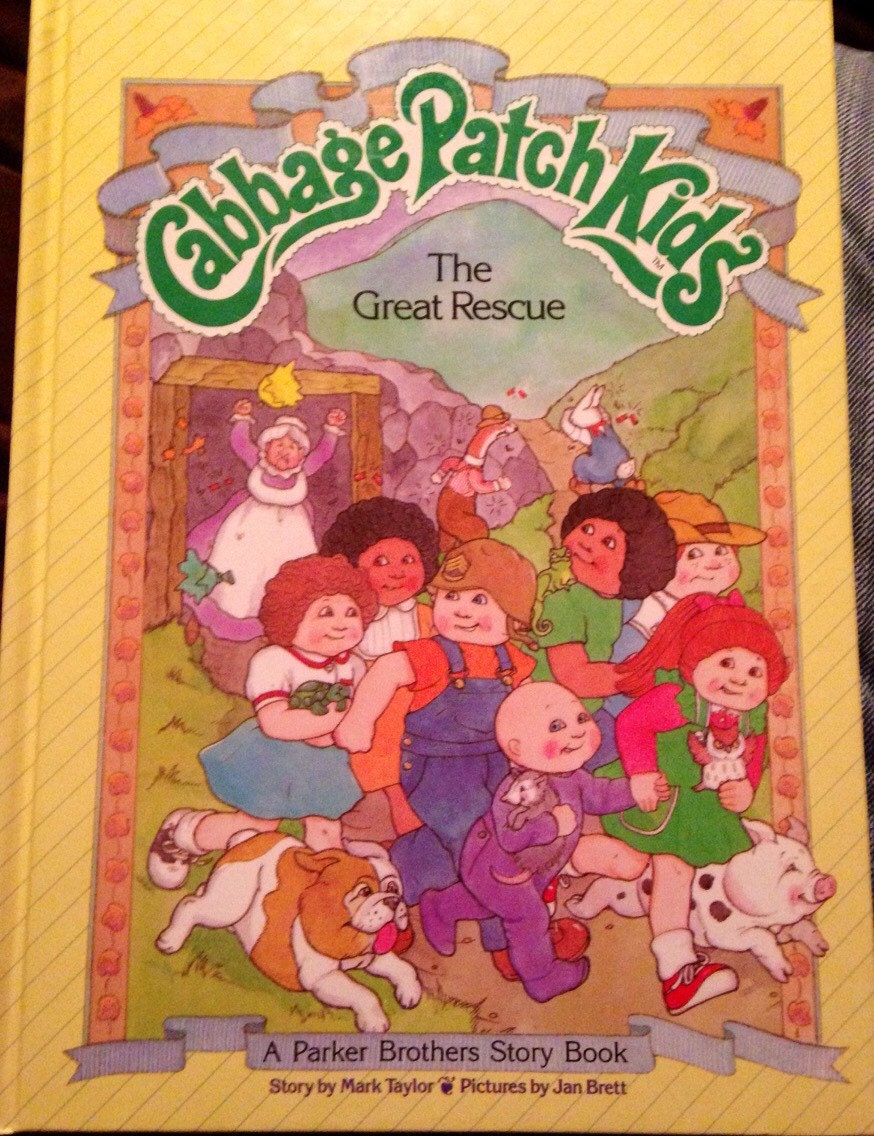 Cabbage Patch Kids Hardcover book The Great by FriendsRetro