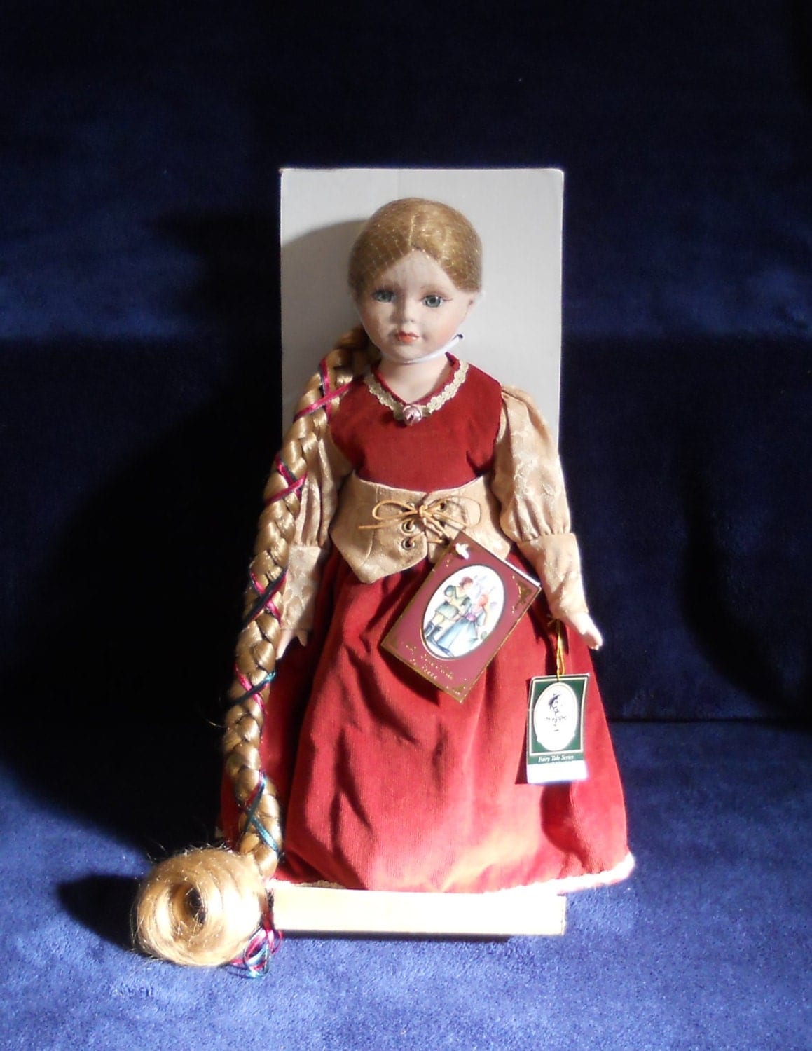 porcelain rapunzel doll