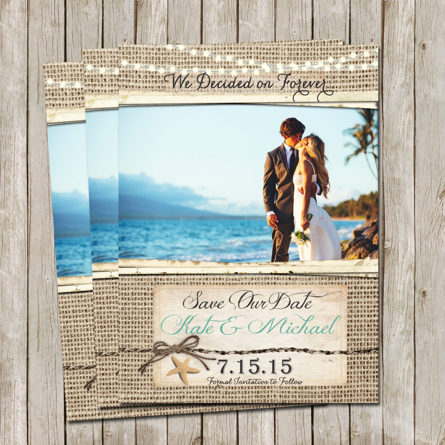 Albums 95+ Images beach save the date photos Superb