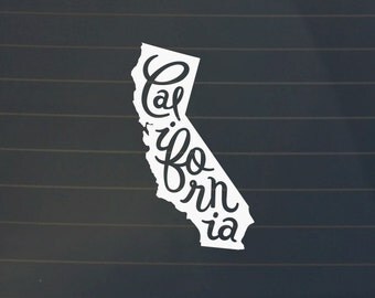 California Car Decal - California Decal - California Sticker