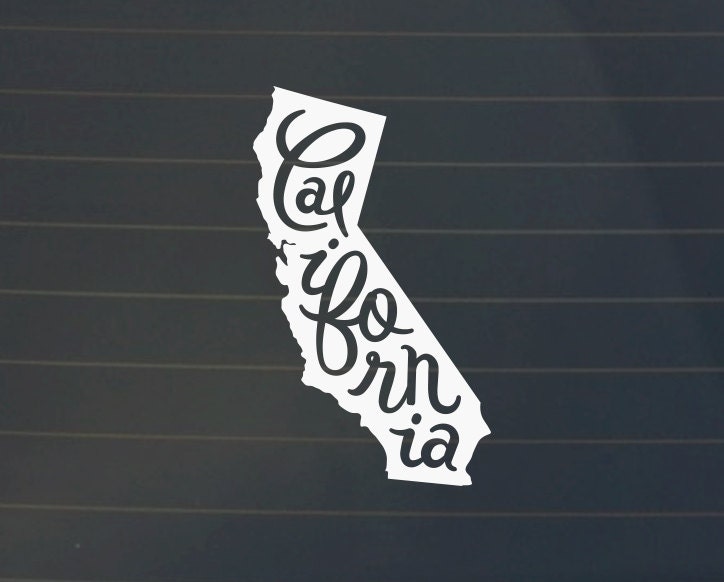 California Car Decal California Decal California Sticker