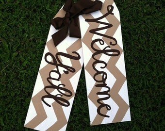 Front Door Decoration - Door Hanger - Welcome Y'all Door Tag