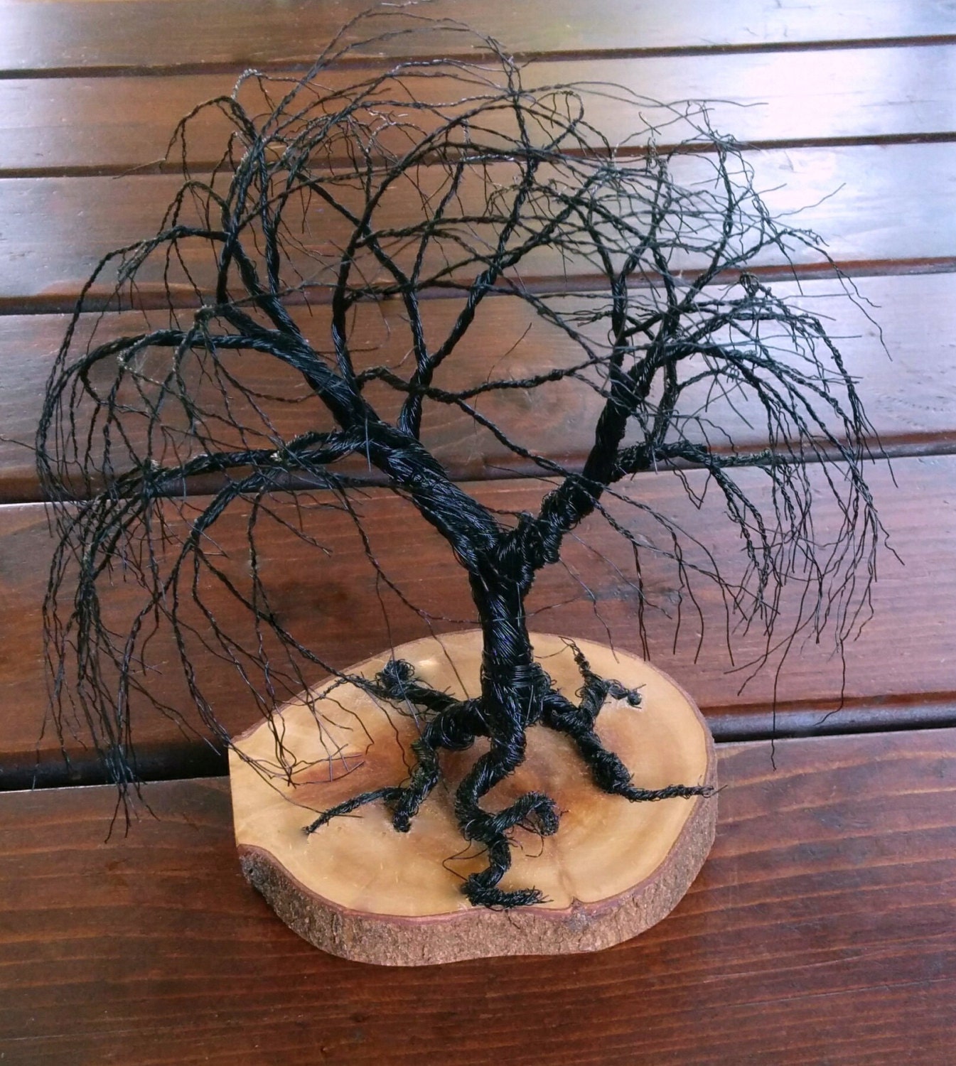 Black willow tree wedding cake toppercake toppercake