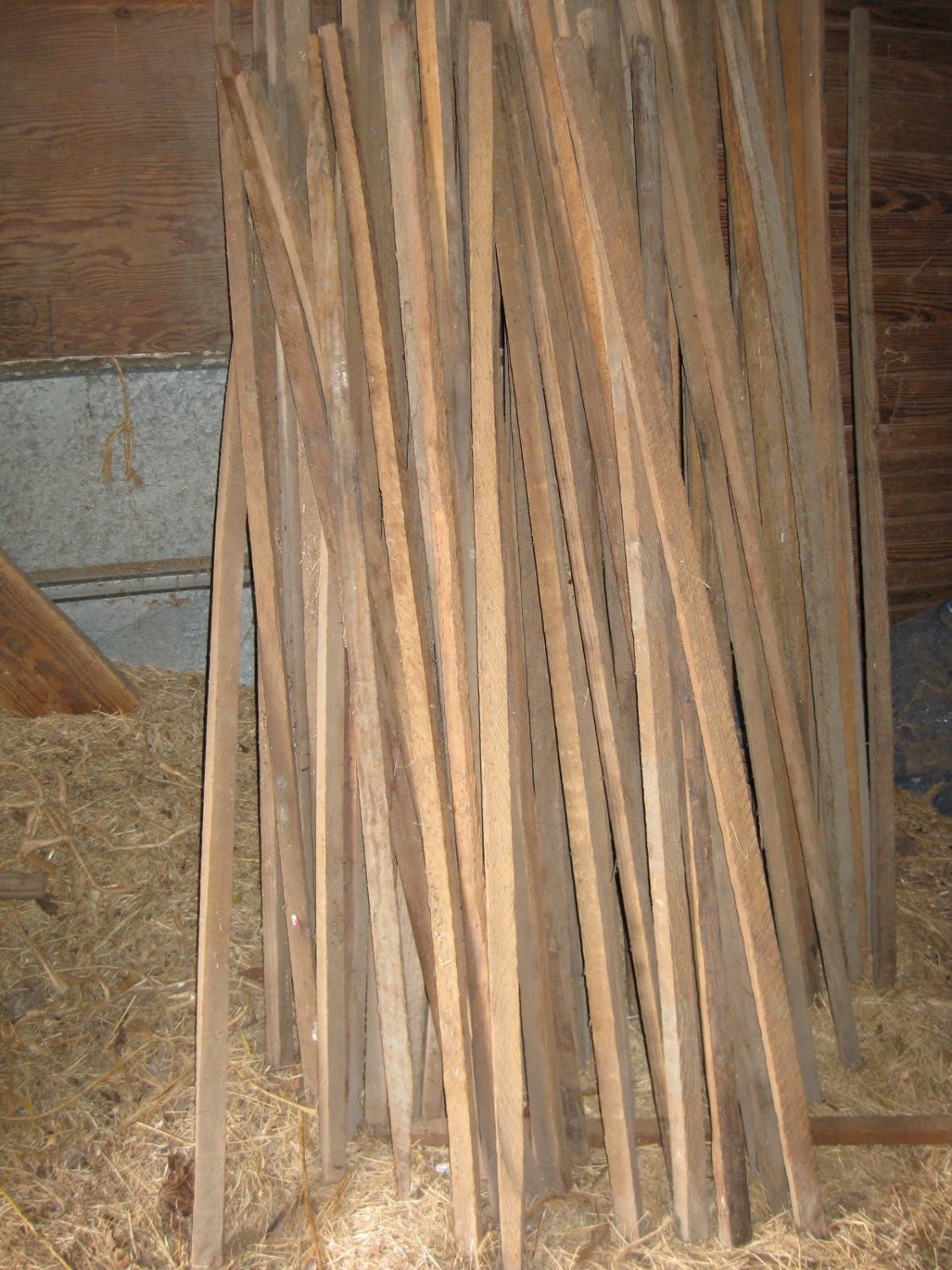 5 Primitive Tobacco Sticks 36 inches long for DIY make