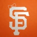 San Francisco Giants Cursive Vinyl Decal / Sticker Large